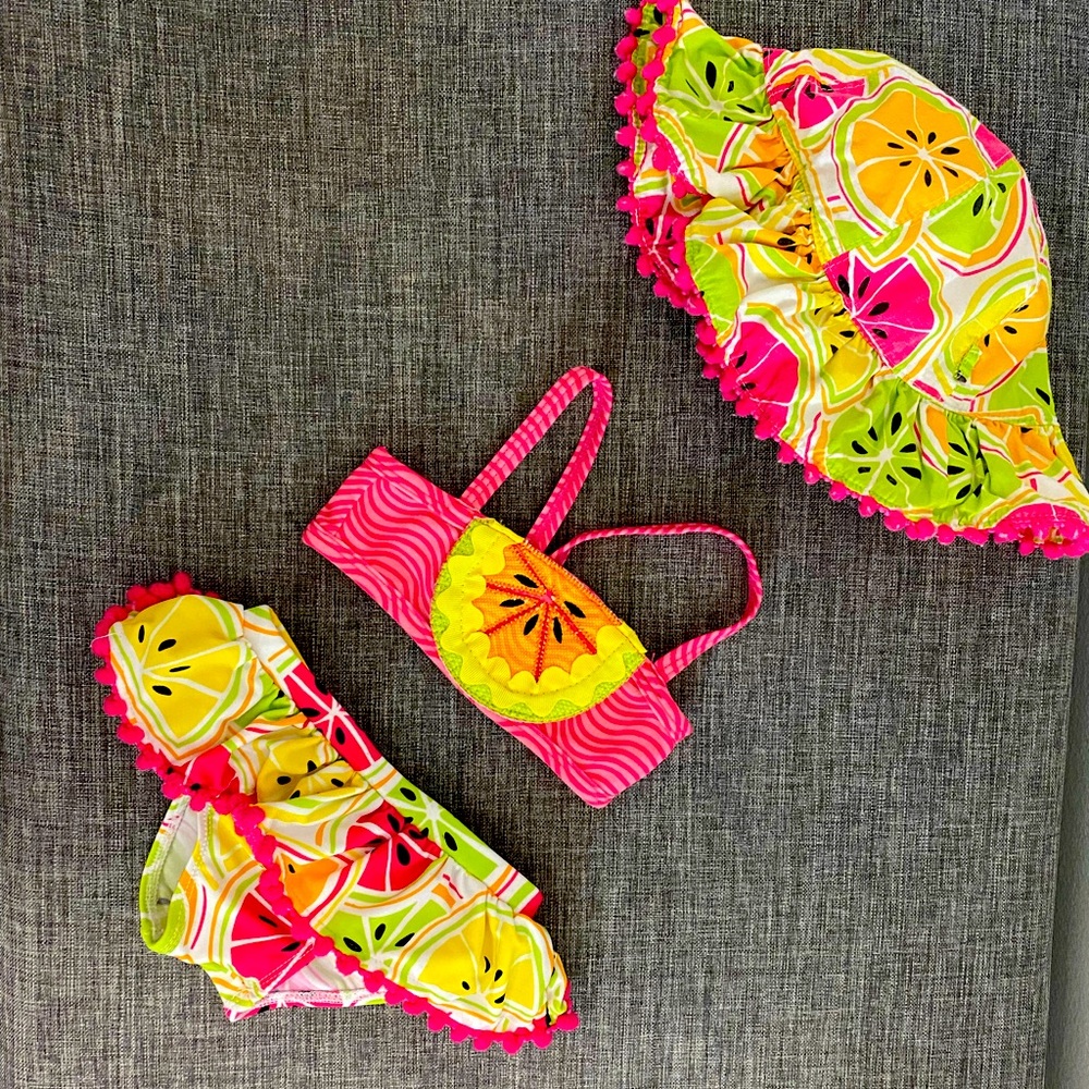 Mudpie Baby Bathing Suit Set 0-6mths